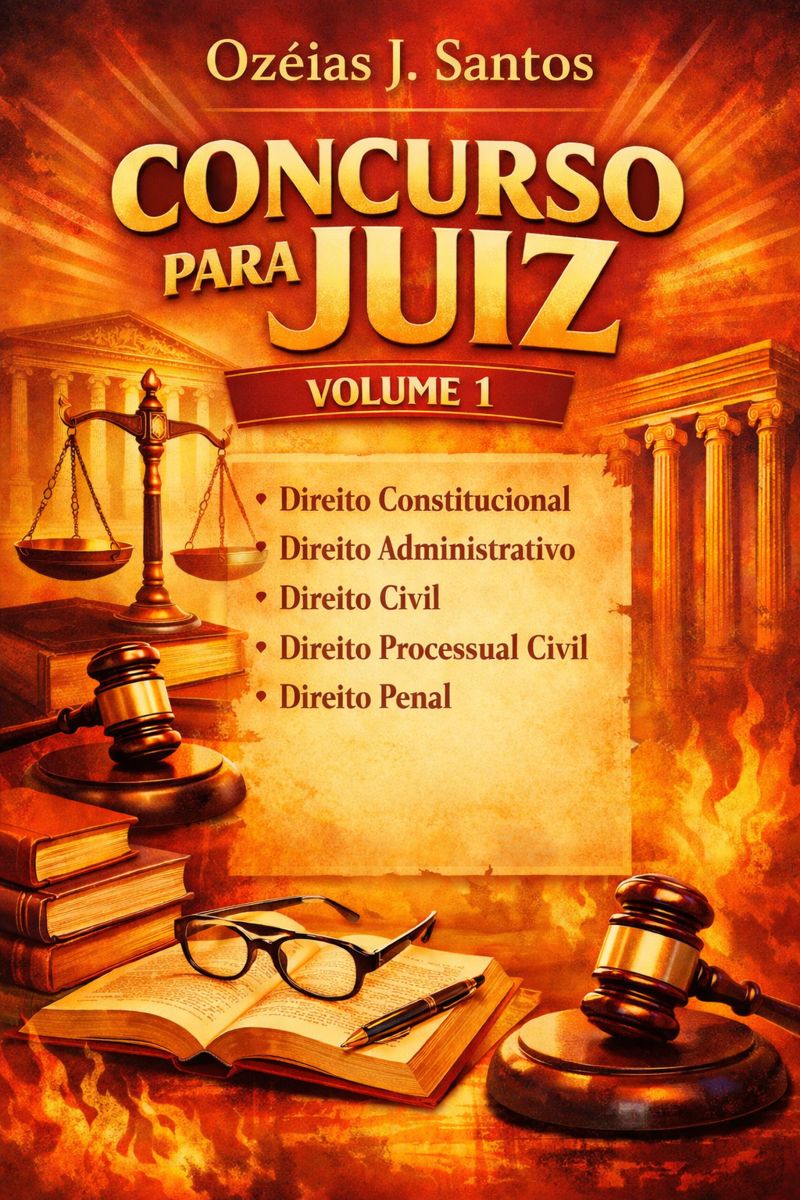 Concurso para Juiz Volume 1